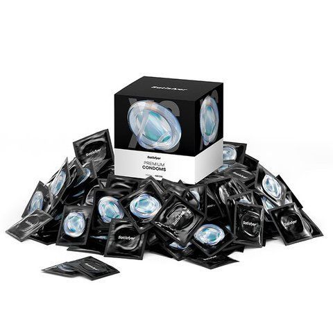 Набір презервативів Satisfyer Premium Condoms XL (60 мм) 100 шт SX3269-S фото