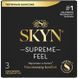 Ультратонкі безлатексні презервативи SKYN Supreme Feel 3 шт, 0,035 мм, природна текстура шкіри SX2397 фото 1